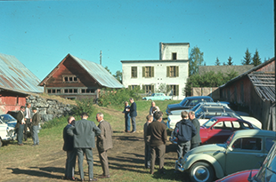Honne på begynnelsen av 1970-tallet før Skogbrukets Kursintstitutt flyttet hit.